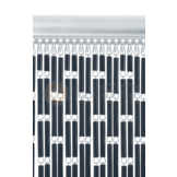 Vliegengordijn Liso Antraciet ✔ Op maat gemaakt - Prijs per m²