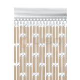 Vliegengordijn Liso Zand / Taupe ✔ Op maat gemaakt - Prijs per m²