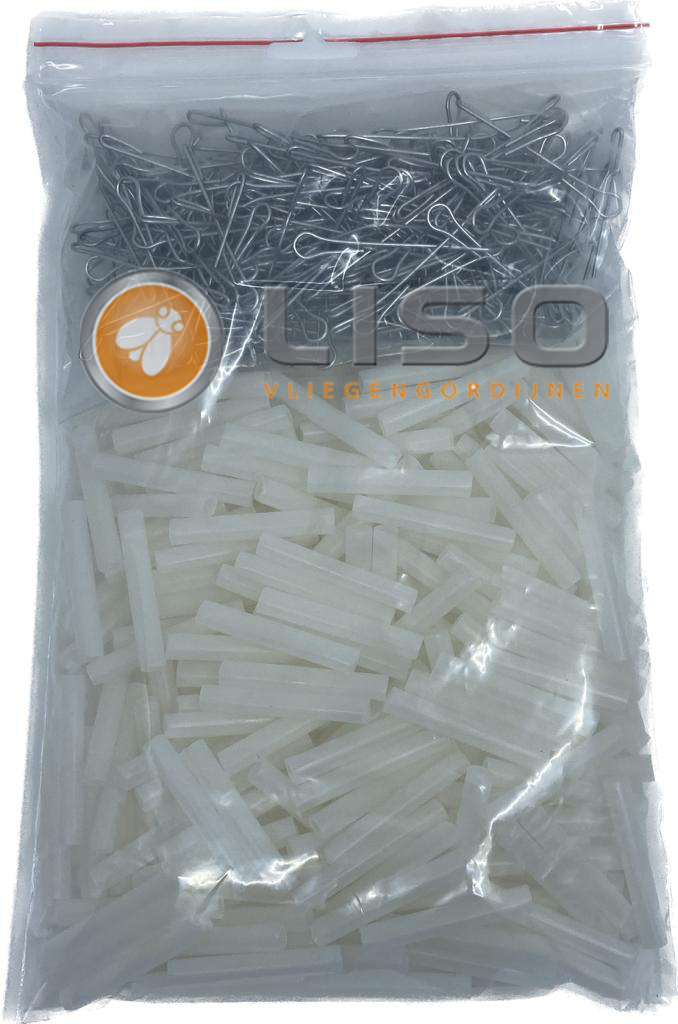 Verlengset Transparant 92x209 cm naar 92x262 cm