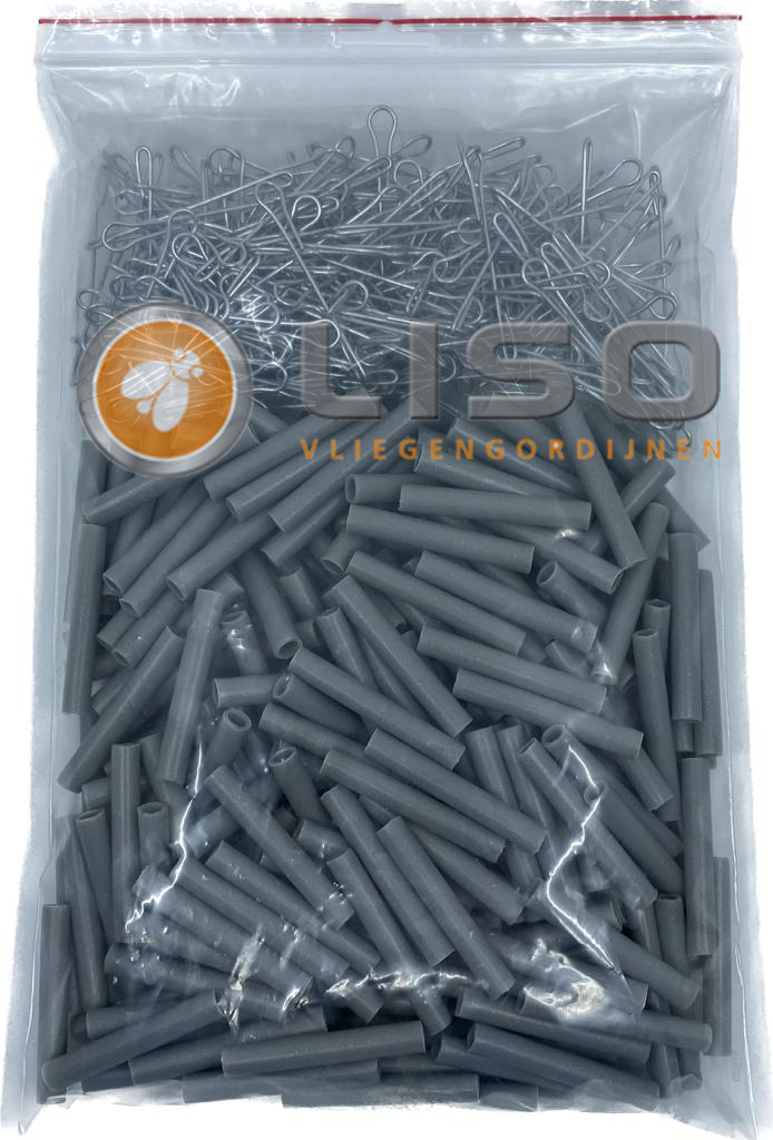 Verlengset Zilver Metallic 92x209 cm naar 92x220 cm