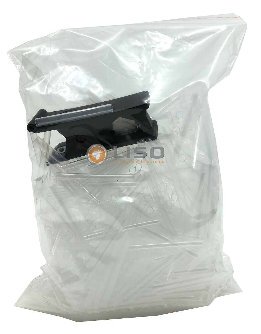 500 Verbindingsrietjes voor Vliegengordijn Liso ® met Halve en/of kwart Hulsjes