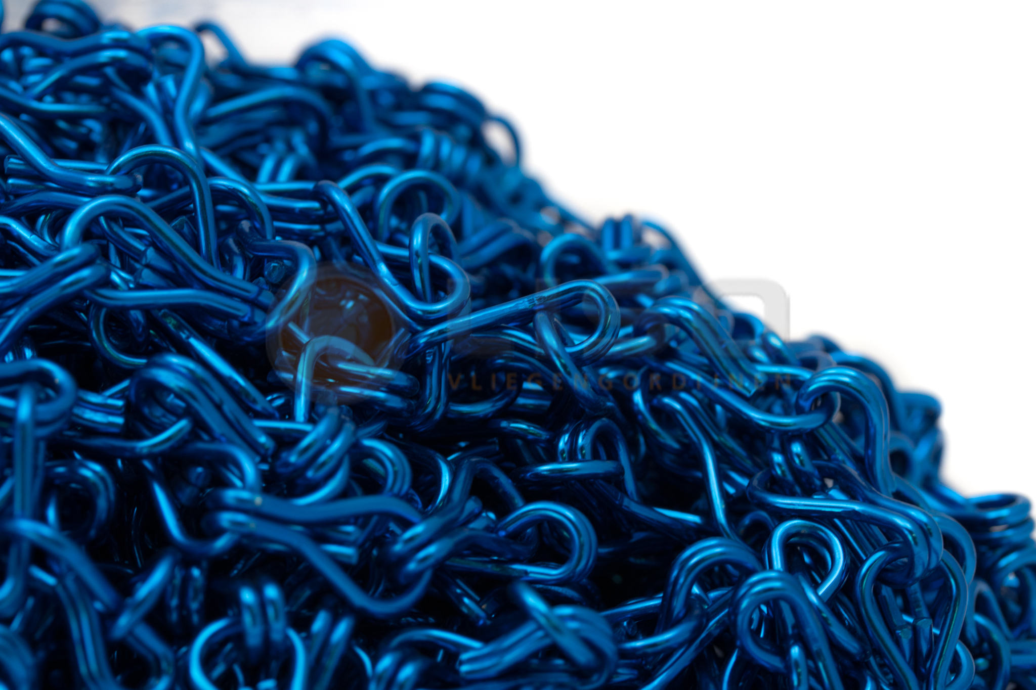 Zak á 50 meter Liso ® Kettinggordijn kleur Donkerblauw