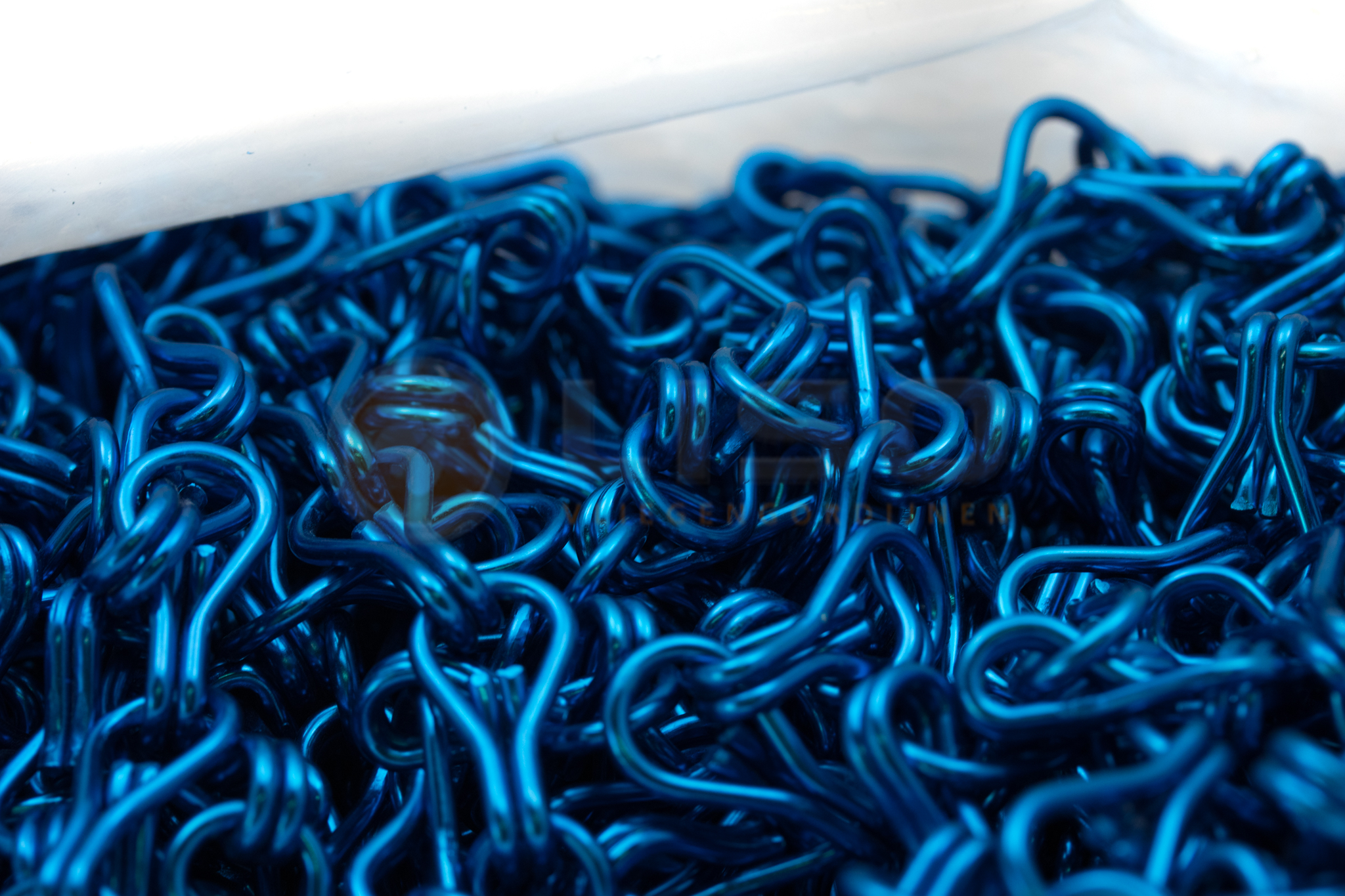 Zak á 50 meter Liso ® Kettinggordijn kleur Donkerblauw