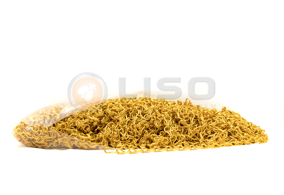 Zak á 50 meter Liso ® Kettinggordijn kleur Geel / Goud