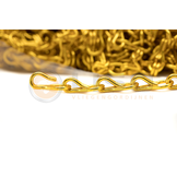 Zak á 50 meter Liso ® Kettinggordijn kleur Geel / Goud