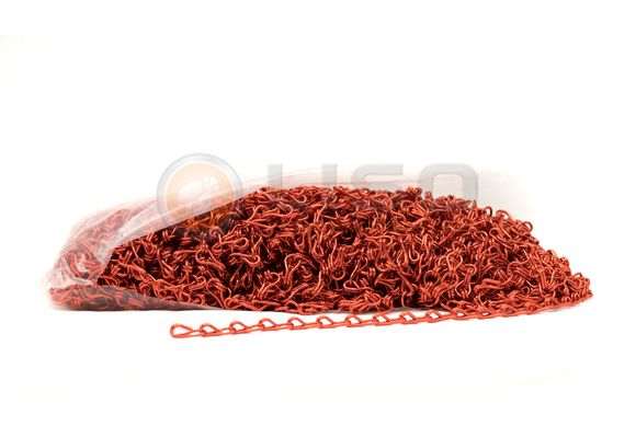 Zak á 50 meter Liso ® Kettinggordijn kleur Rood