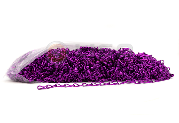 Zak á 50 meter Liso ® Kettinggordijn kleur Paars