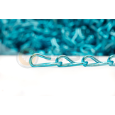 Zak á 50 meter Liso ® Kettinggordijn kleur Lichtblauw