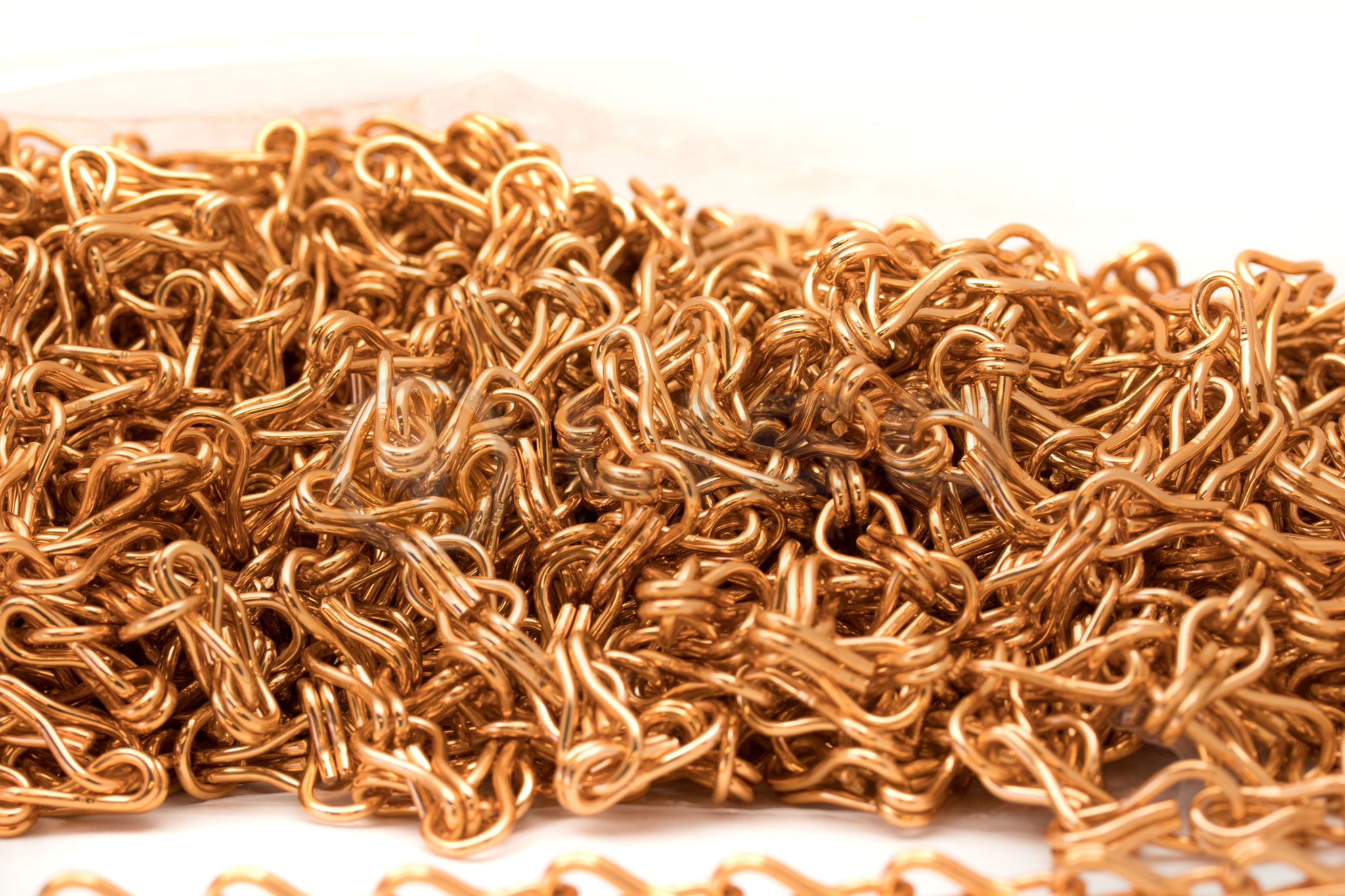 Zak á 50 meter Liso ® Kettinggordijn kleur Oranje