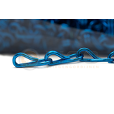 Liso ® Kettinggordijn kleur Donkerblauw - per meter