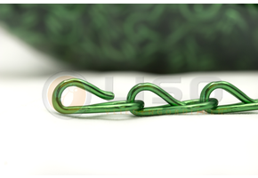 Liso ® Kettinggordijn kleur Donkergroen - per meter