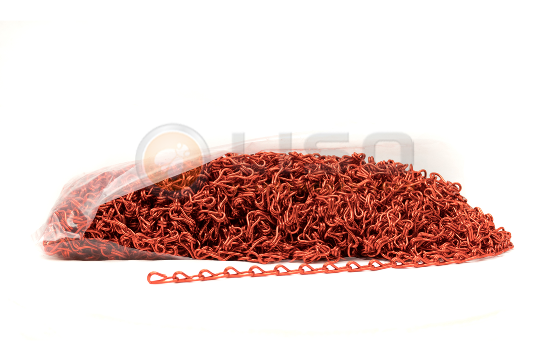 Liso ® Ketten Farbe Silber als Meterware - Copy