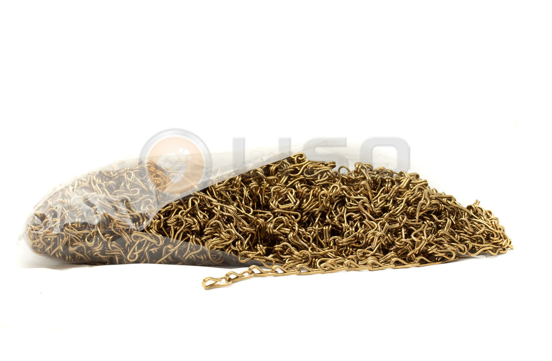 Liso ® Ketten Farbe Silber als Meterware - Copy