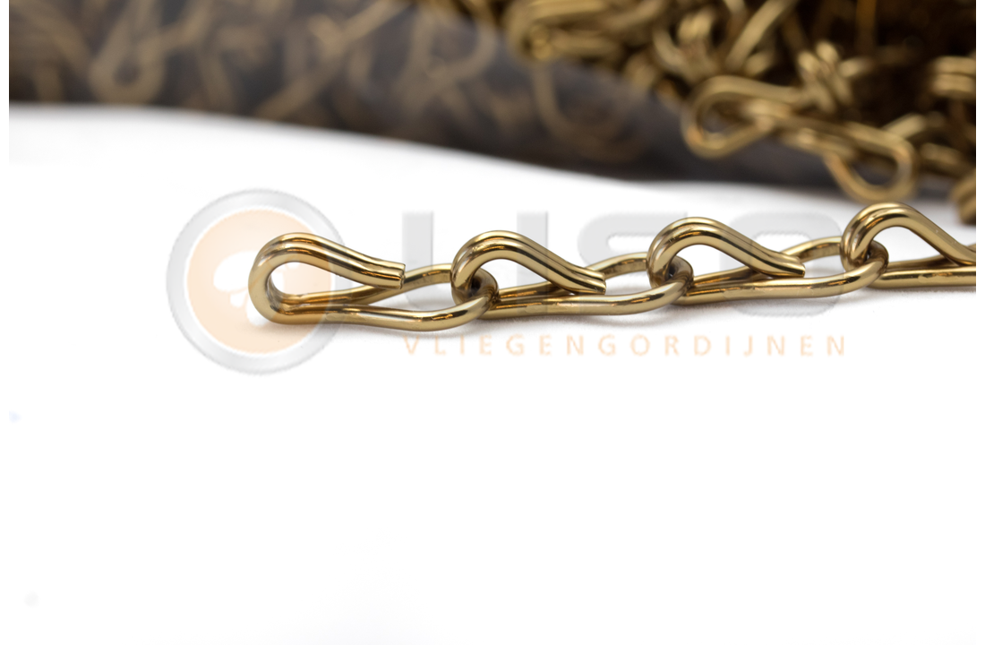Liso ® Ketten Farbe Silber als Meterware - Copy