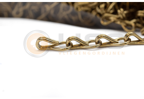 Liso ® Kettinggordijn kleur Brons - per meter