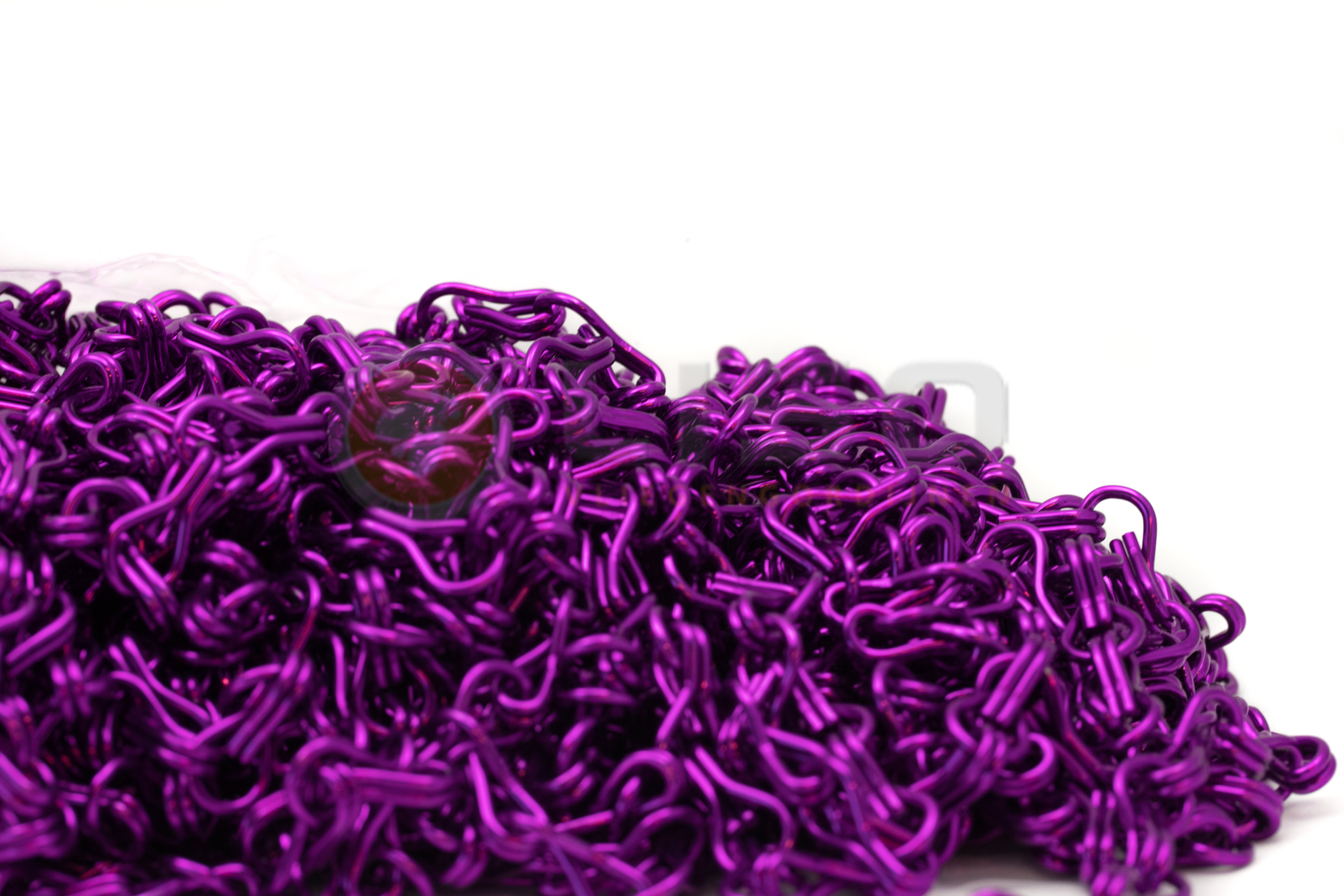 Liso ® Kettinggordijn kleur Paars - per meter