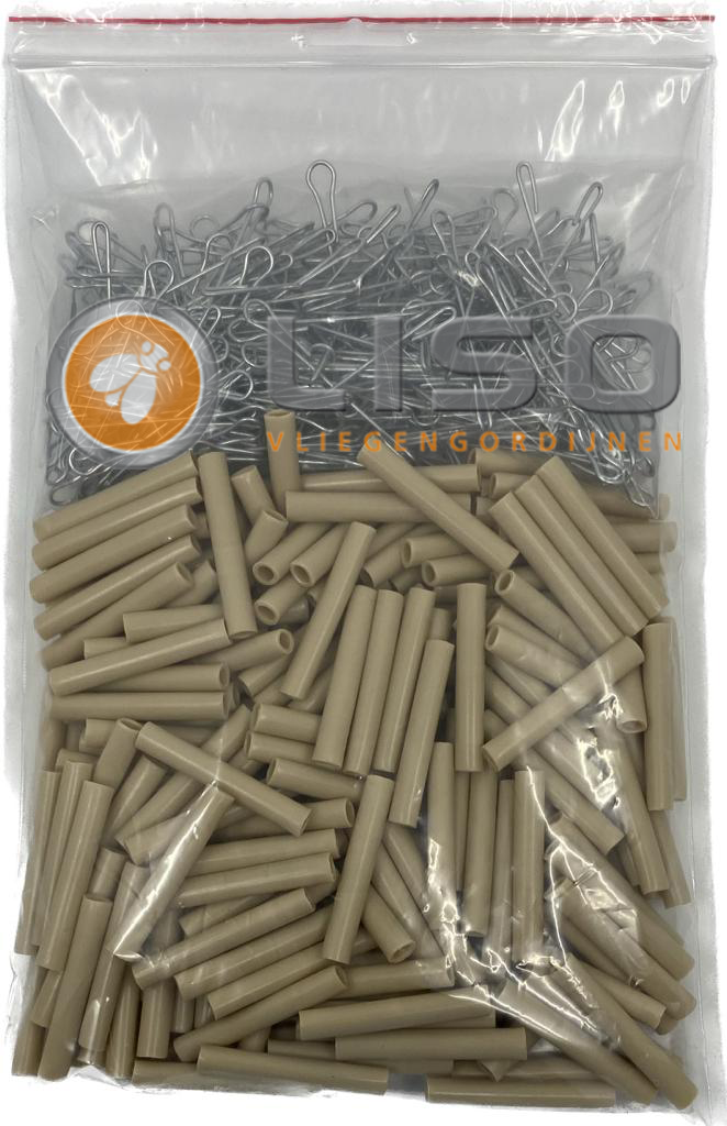 Verlengset Taupe 100x232 cm naar 100x282 cm