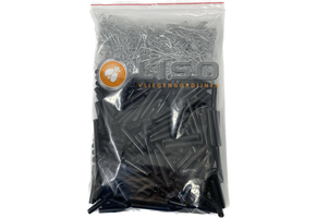 Verlengset Zwart 100x232 cm naar 100x262 cm