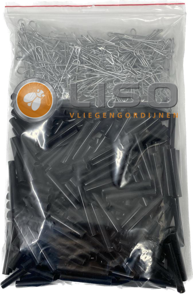 Verlengset Zwart 100x232 cm naar 100x262 cm