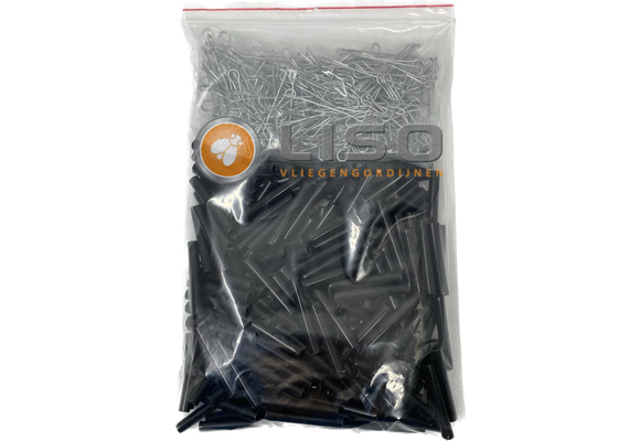 Verlengset Zwart 100x232 cm naar 100x300 cm