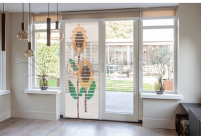 Vliegengordijn Liso met Zonnebloemen ✔ Doe-het-zelf pakket