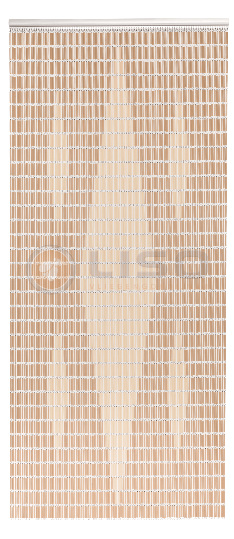 Vliegengordijn Liso met Vijf Ruiten ✔ Doe-het-zelf pakket - Prijs per m²