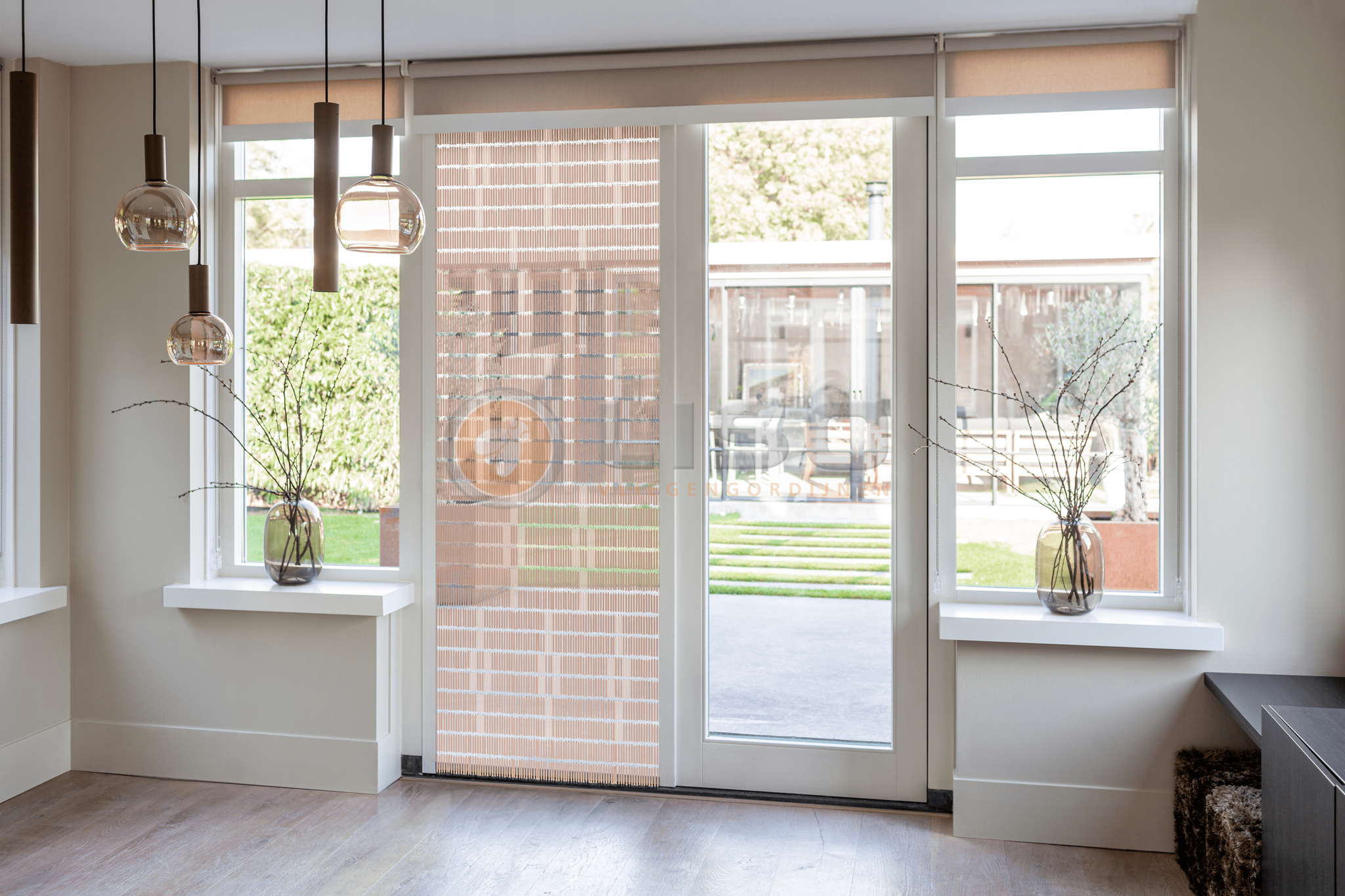 Vliegengordijn Liso met Sterren ✔ Doe-het-zelf pakket - Prijs per m²