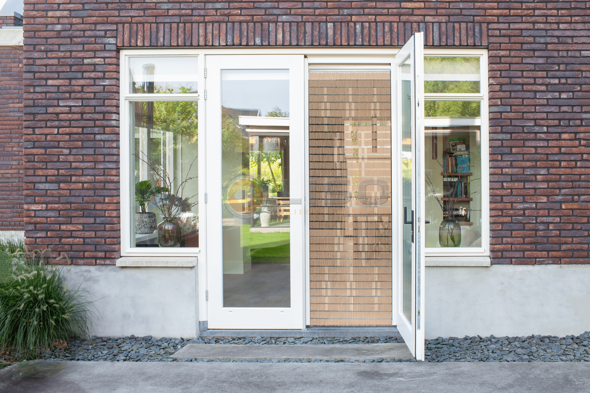 Vliegengordijn Liso met Sterren ✔ Doe-het-zelf pakket - Prijs per m²