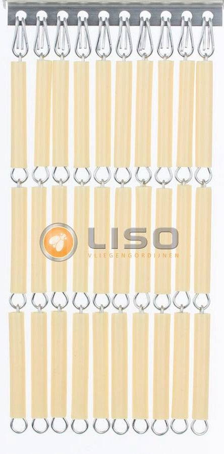 Vliegengordijn Liso met Sterren ✔ Doe-het-zelf pakket - Prijs per m²