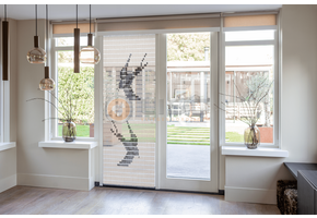 Vliegengordijn Liso met Zwaluwen ✔ Doe-het-zelf pakket