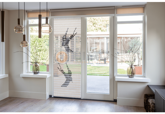 Vliegengordijn Liso met Zwaluwen ✔ Doe-het-zelf pakket