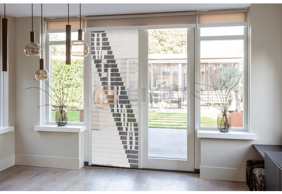 Vliegengordijn Liso met Welkom ✔ Doe-het-zelf pakket