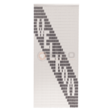 Vliegengordijn Liso met Welkom ✔ Doe-het-zelf pakket - Prijs per m²