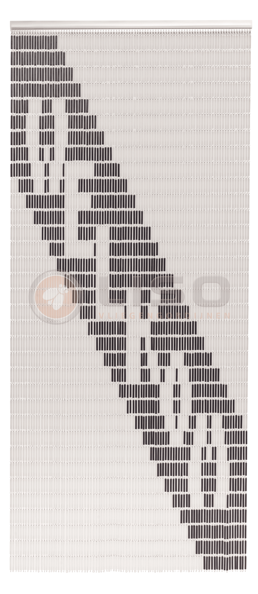 Vliegengordijn Liso met Welkom ✔ Doe-het-zelf pakket - Prijs per m²
