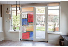 Vliegengordijn Liso met Gekleurde vlakken ✔ Doe-het-zelf pakket