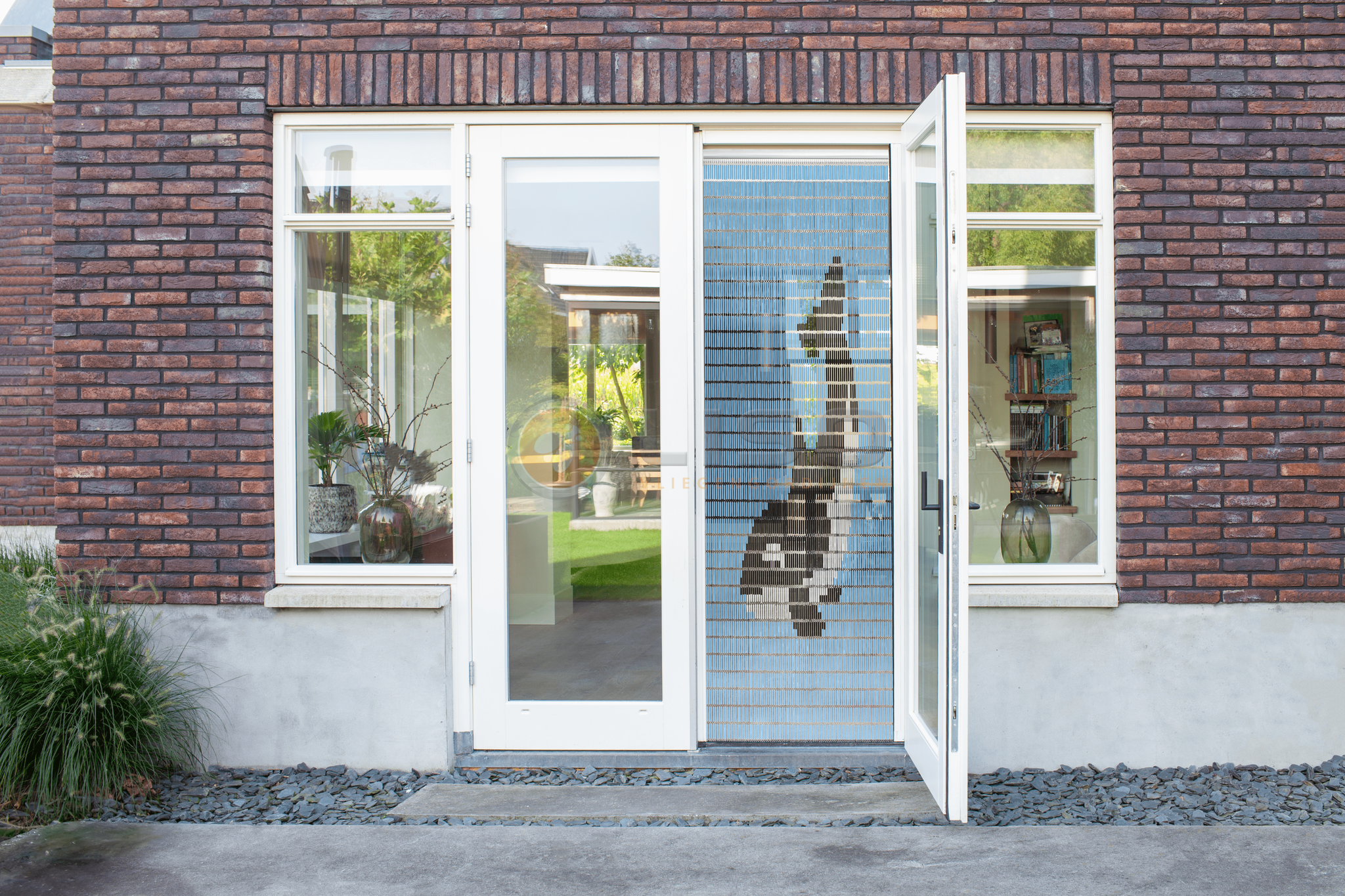 Vliegengordijn Liso met Orka ✔ Doe-het-zelf pakket - Prijs per m²