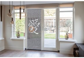 Vliegengordijn Liso met Chinees teken Liefde ✔ Doe-het-zelf pakket