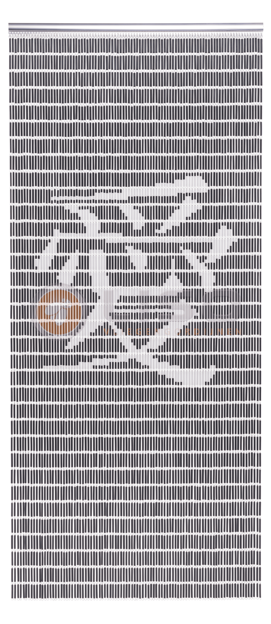 Vliegengordijn Liso met Chinees teken Liefde ✔ Doe-het-zelf pakket - Prijs per m²