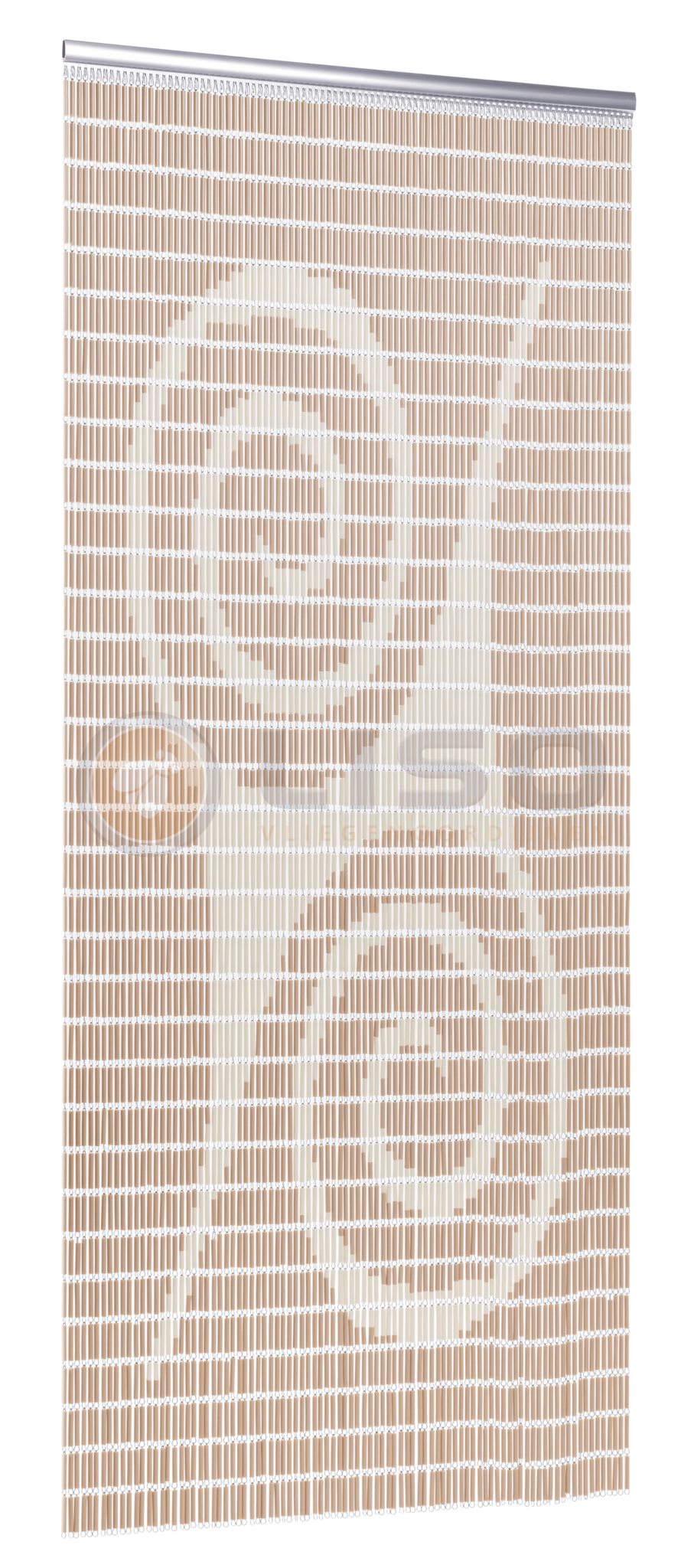 Vliegengordijn Liso met Vrijheid ✔ Doe-het-zelf pakket - Prijs per m²