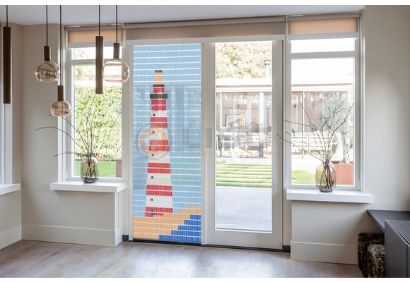 Vliegengordijn Liso met Vuurtoren ✔ Doe-het-zelf pakket