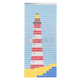 Vliegengordijn Liso met Vuurtoren ✔ Doe-het-zelf pakket - Prijs per m²