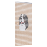 Vliegengordijn Liso met Berner Sennen ✔ Doe-het-zelf pakket - Prijs per m²