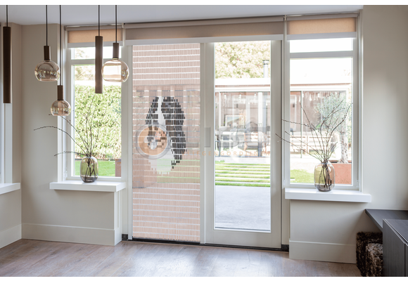 Vliegengordijn Liso met Berner Sennen ✔ Doe-het-zelf pakket