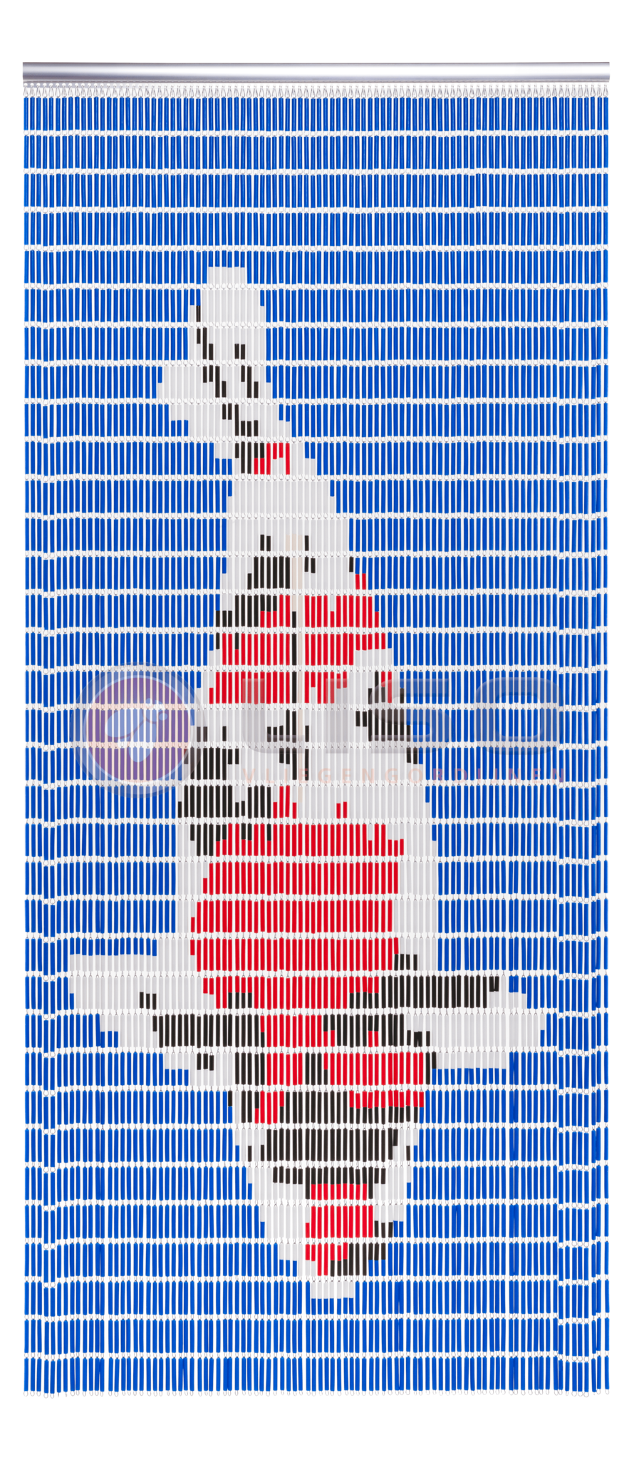 Vliegengordijn Liso met Koi ✔ Doe-het-zelf pakket - Prijs per m²
