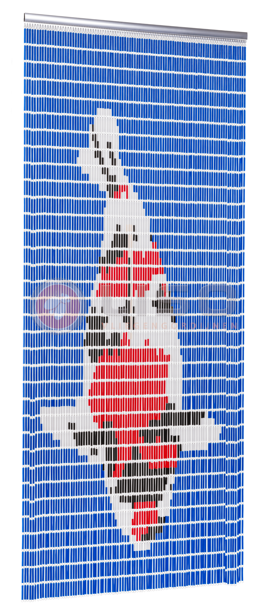 Vliegengordijn Liso met Koi ✔ Doe-het-zelf pakket - Prijs per m²