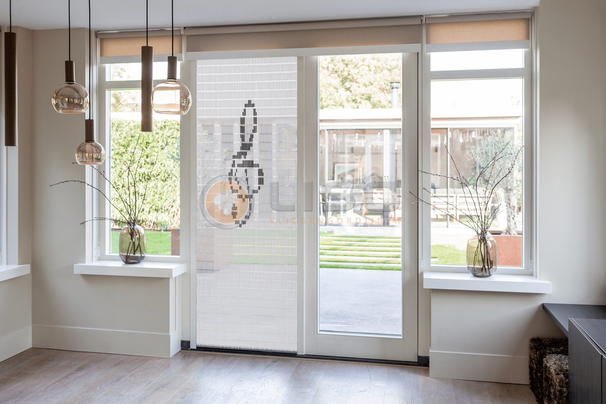 Vliegengordijn Liso met Sol Sleutel ✔ Doe-het-zelf pakket - Prijs per m²