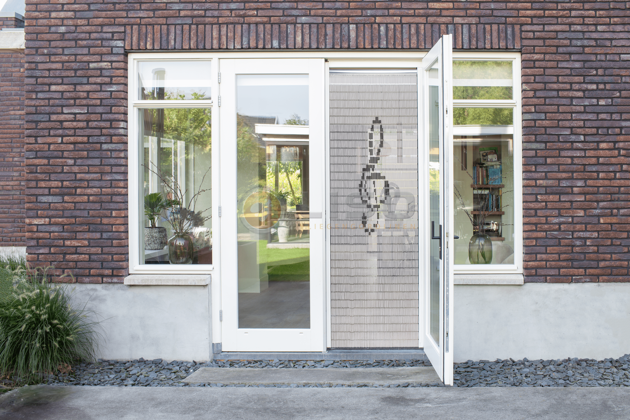 Vliegengordijn Liso met Sol Sleutel ✔ Doe-het-zelf pakket - Prijs per m²