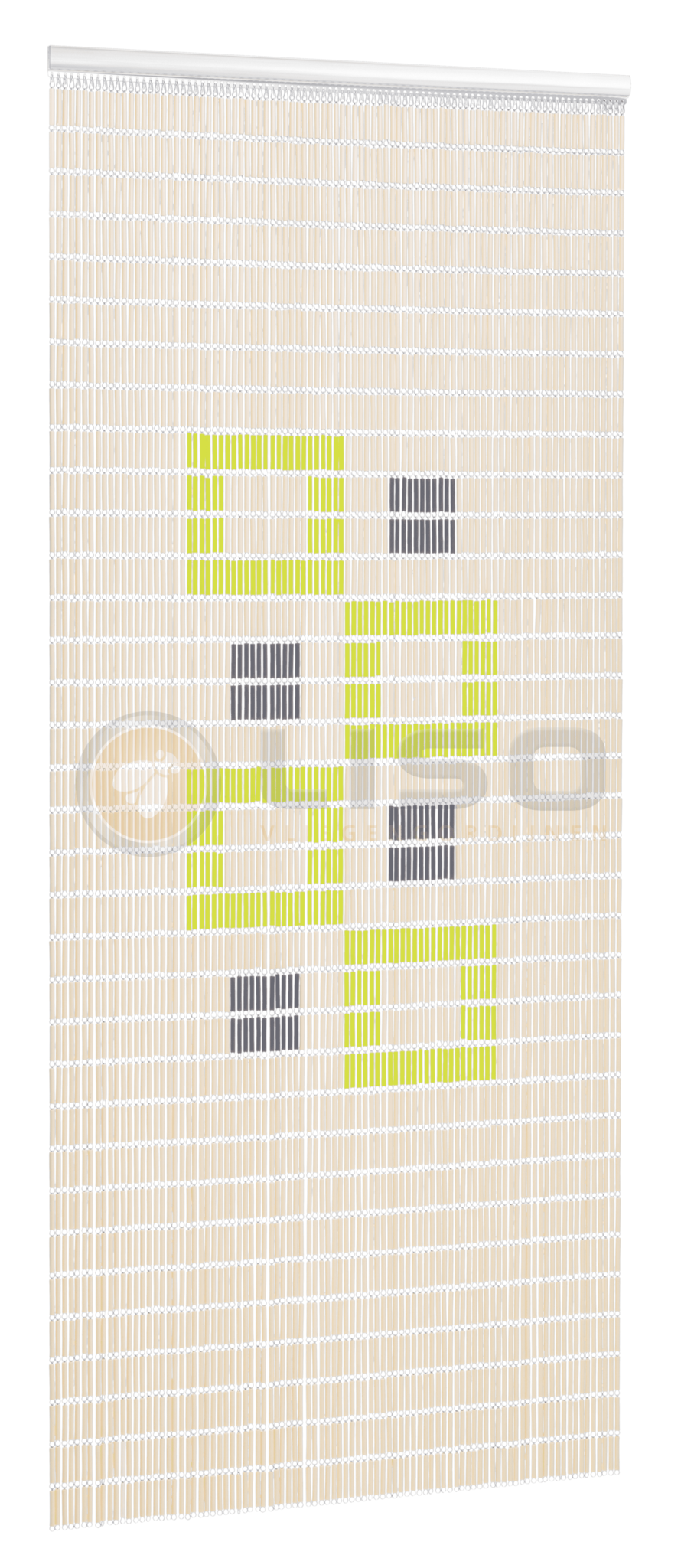 Vliegengordijn Liso met Alles 4KanT ✔ Doe-het-zelf pakket - Prijs per m²