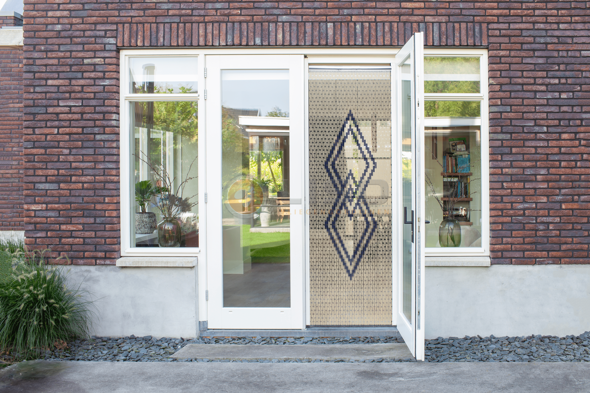 Vliegengordijn Liso met Connect ✔ Doe-het-zelf pakket - Prijs per m²