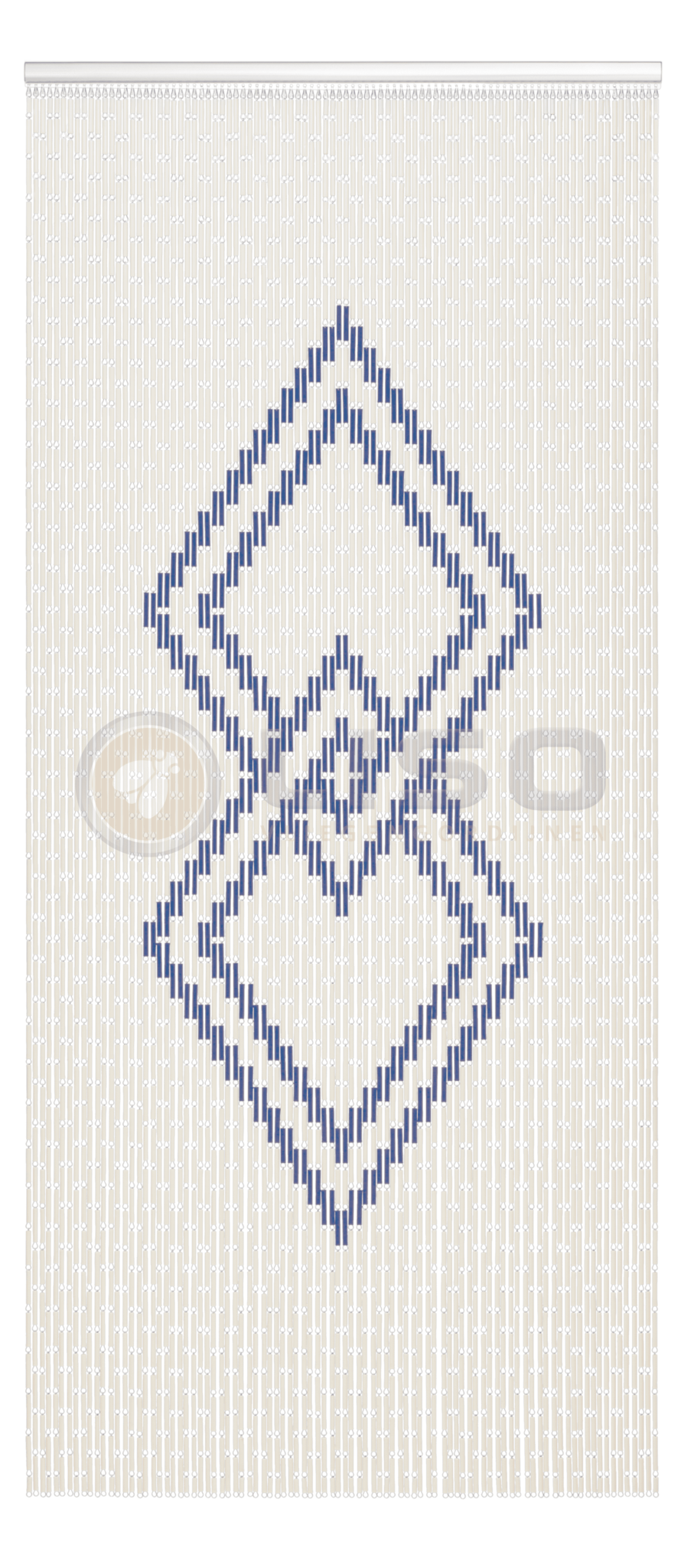 Vliegengordijn Liso met Connect ✔ Doe-het-zelf pakket - Prijs per m²